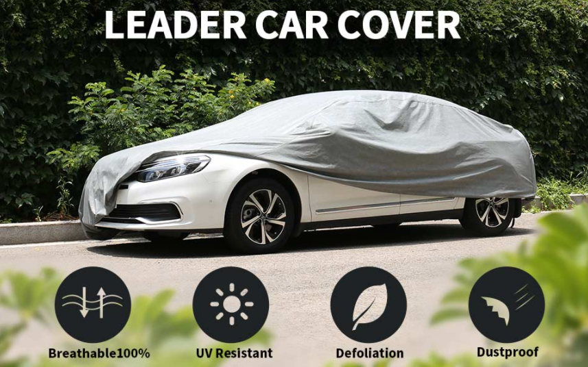 Wholesale Extra Guard 100% Waterproof Breathable Outdoor Indoor Grey Sedan  Car Cover manufacturers and suppliers